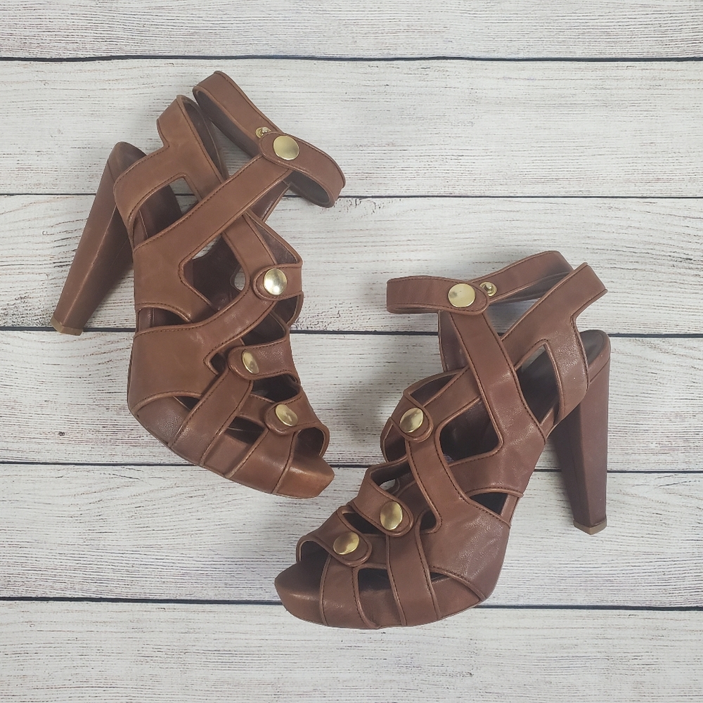 LOEFFLER RANDALL Keira stappy platform heels
